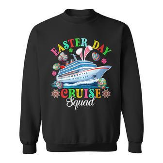 Easter Day Cruise Squad Colorful Sunglasses Player Team Sweatshirt - Seseable