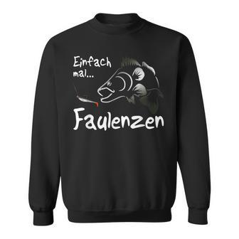 Easy Lazing Fishing Rubber Fish Zander Fishing Angler Sweatshirt - Geschenkecke