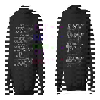 Eat Sleep Cat Warrior Repeat Cat Cat Lover Sweatshirt - Monsterry