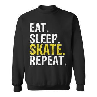 Eat Sleep Skate Repeat Ice Skating Sweatshirt - Thegiftio UK