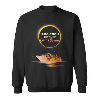 Eclipse 2024 Cruise Squad Total Solar Eclipse Totality Sweatshirt - Seseable