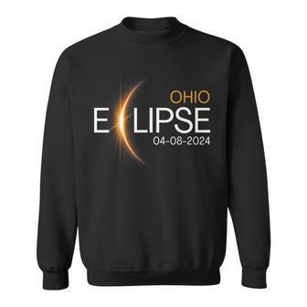 Eclipse 2024 Ohio Totality Eclipse Ohio Solar 2024 Sweatshirt - Monsterry AU