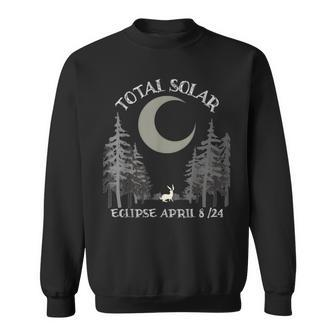 Eclipse 2024 Totality Path Us Total Solar Eclipse 2024 Sweatshirt - Monsterry