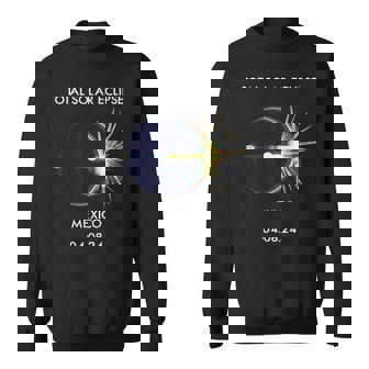 Eclipse Flare 040824 Total Solar Eclipse Mexico 2024 Sweatshirt - Thegiftio
