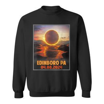 Edinboro Pa Total Solar Eclipse 2024 Sweatshirt - Thegiftio UK