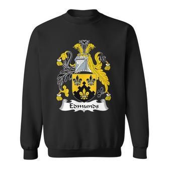 Edmunds Coat Of Arms Family Crest Sweatshirt - Monsterry CA