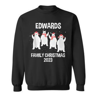Edwards Family Name Edwards Family Christmas Sweatshirt - Seseable