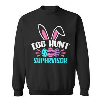 Egg Hunt Supervisor Happy Easter Day Egg Hunt Squad Sweatshirt - Monsterry UK