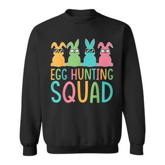 Egg Hunting Squad Crew Family Happy Easter Bunny Sweatshirt | Mazezy AU