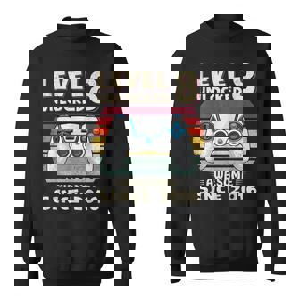 Eight 8Th Birthday Decoration Boy 8Yr 8 Year Old Birthday Sweatshirt | Mazezy