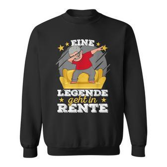 Eine Legende Geht in Rente Sweatshirt, Witziges Abschieds-Geschenk - Seseable