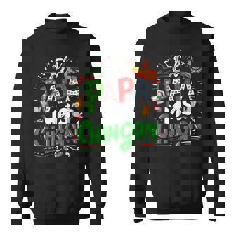 El Papa Mas Chingon Fathers Day Mexican Dad Spanish Sweatshirt - Seseable
