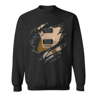 Electric Guitar Inside Sweatshirt | Mazezy