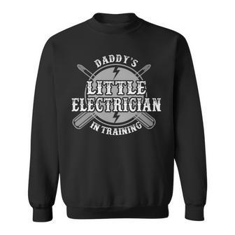 Electrician Daddy Little In Training Sweatshirt | Mazezy AU