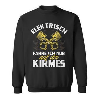 Elektrisch Fahren Wir Nur Auf Der Kirmes I Love Co2 Sweatshirt - Geschenkecke