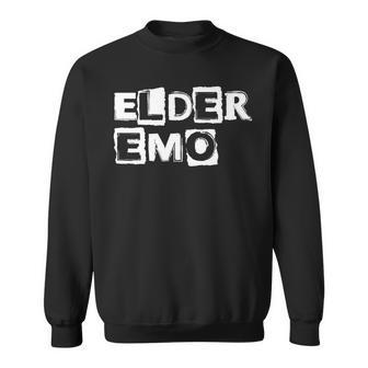 Emo Rock Elder Emo Y2k 2000S Emo Ska Pop Punk Band Music Sweatshirt - Monsterry DE