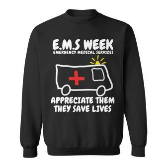 Ems For Emts Sweatshirt | Mazezy