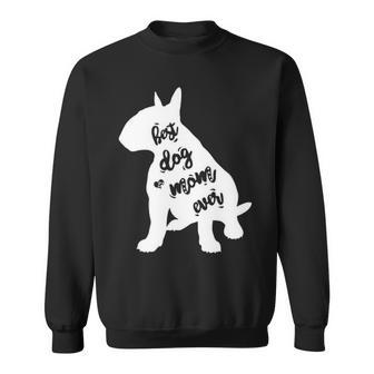 English Bull Terrier Best Dog Mom Ever Sweatshirt | Mazezy