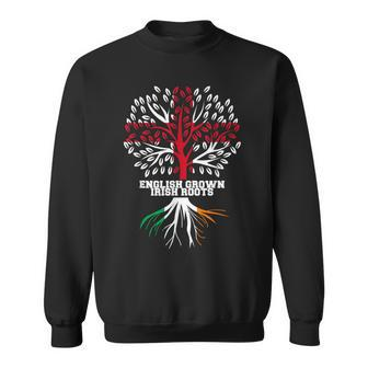 English Grown Irish Roots Irish Heritage Sweatshirt - Thegiftio UK