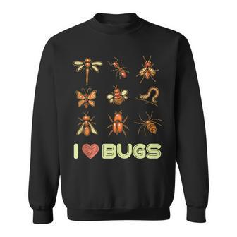 Entomologist Entomology Insects I Love Bugs Sweatshirt - Monsterry UK