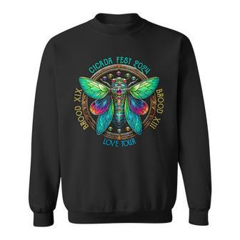 Entomology Cicada Fest 2024 Broods Xix & Xiii Love Tour Sweatshirt - Monsterry UK
