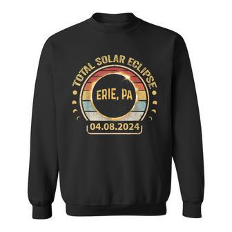 Erie Pa Pennsylvania Total Solar Eclipse Party 2024 Totality Sweatshirt - Monsterry CA