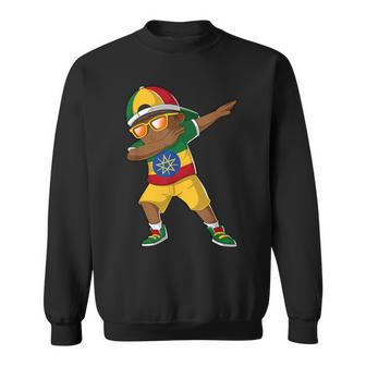 Ethiopian Boy Ethiopia Kid Patriotism Roots Heritage Sweatshirt - Monsterry UK