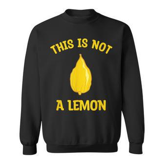 Etrog This Is Not A Lemon Happy Sukkot Four Species Jewish Sweatshirt - Monsterry AU