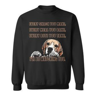 Every Snack You Make I´Ll Be Watching YouPng Sweatshirt | Mazezy