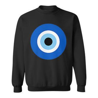 Evil Eye Hamsa Greek Good Luck Protection Sweatshirt - Monsterry UK