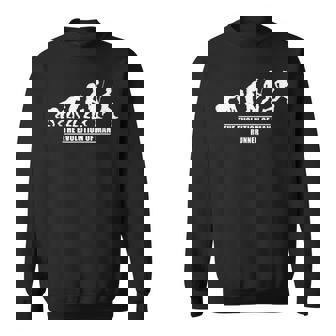 Evolution Marathon Runner Sweatshirt - Seseable
