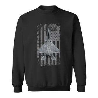 F-15 Eagle Military Pilot Sweatshirt - Monsterry