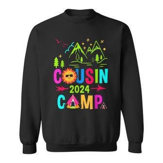 Family Camping Summer Vacation Crew Cousin Camp 2024 Sweatshirt - Seseable