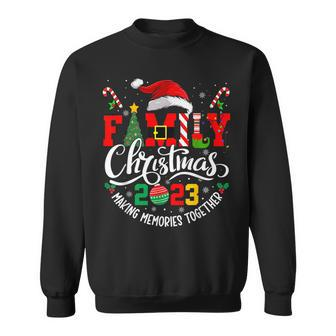 Family Christmas 2023 Matching Outfits Team Santa Elf Squad Sweatshirt - Seseable