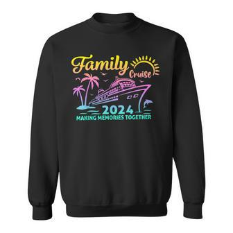 Family Cruise 2024 Matching Vacation Making Memorie Together Sweatshirt - Thegiftio UK