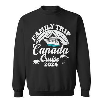 Family Cruise Canada 2024 Family Matching Couple Sweatshirt - Monsterry