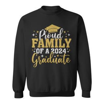 Family Senior 2024 Proud Family Of A Class Of 2024 Graduate Sweatshirt | Mazezy
