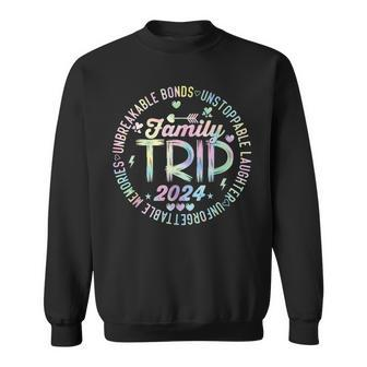 Family Trip 2024 Travelling Weekend Vacation Matching Trip Sweatshirt | Mazezy