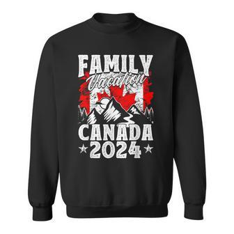Family Vacation Canada 2024 Summer Vacation Sweatshirt - Monsterry UK