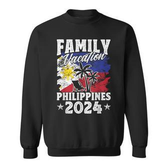 Family Vacation Philippines 2024 Beach Summer Vacation Sweatshirt - Seseable