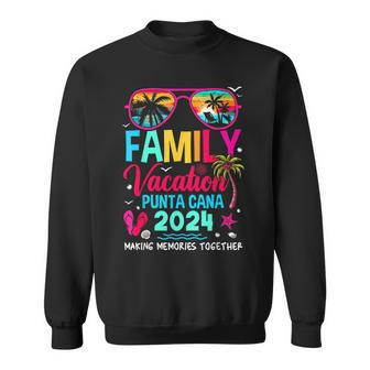 Family Vacation Punta Cana 2024 Dominican Republic Vacation Sweatshirt | Mazezy UK