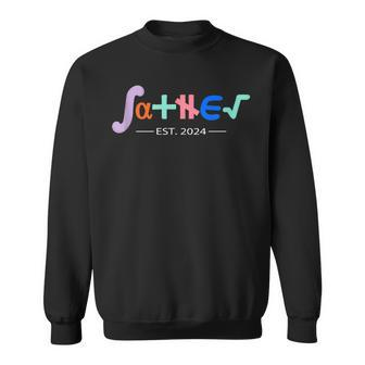 Father 2024 Mathematics Symbol Fun Fathers Day Math Teacher Sweatshirt - Thegiftio UK