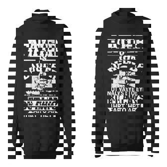 Father And Daughter Father's Day Father From Daughter Sweatshirt - Seseable