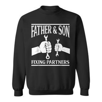 Father And Son Mechanic Father's Day Sweatshirt - Monsterry AU