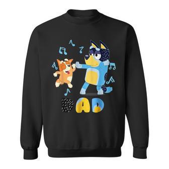 Fathers Dad Can't Stop Dancing For Family Sweatshirt - Monsterry UK