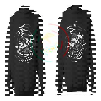 Fathers Day El Papa Mas Chingon Mexican Dad Spanish Sweatshirt | Mazezy