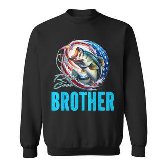 Fathers Day Fisherman Reel Cool Brother Fishing Lover Sweatshirt - Thegiftio UK