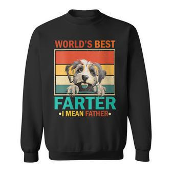 Father's Day Worlds Best Farter Ever I Mean Father Dog Sweatshirt - Seseable