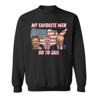 All Of My Favorite Go To Jail Sweatshirt - Monsterry