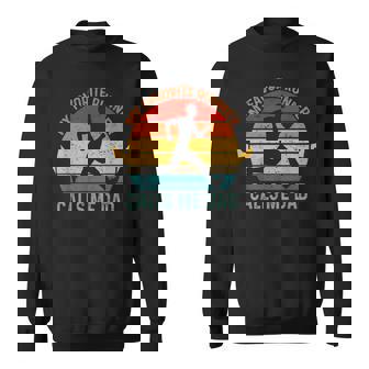 My Favorite Runner Calls Me Dad Runnig Father's Day For Men Sweatshirt | Mazezy